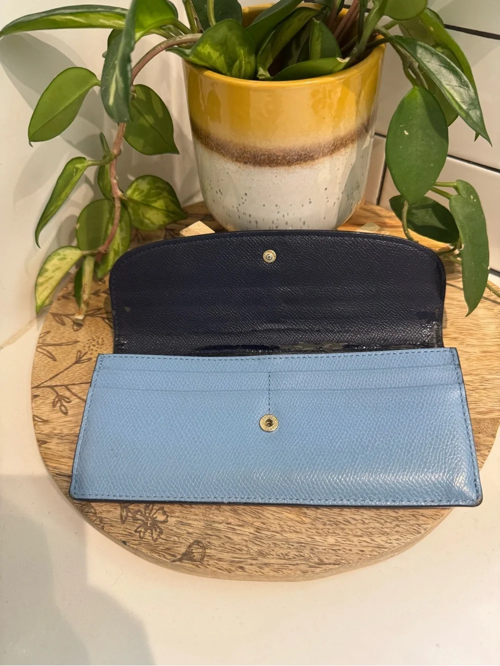 Coach continental wallet